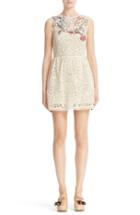 Women's Red Valentino Embroidered Hummingbird Lace Dress