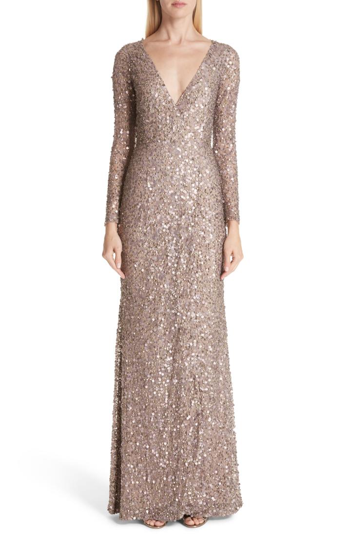 Women's Rachel Gilbert Trixie Sequin Gown