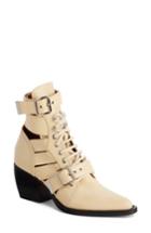 Women's Chloe Rylee Caged Pointy Toe Boot Us / 36eu - White