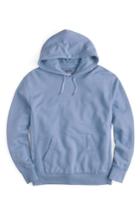 Men's J.crew Garment Dyed French Terry Hoodie - Blue