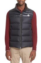 Men's Moncler 'dupres' Quilted Down Vest - Blue