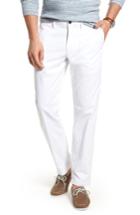 Men's 1901 Fremont Relaxed Slim Fit Chinos X 30 - White