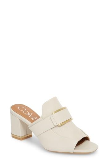Women's Calvin Klein Corinne Sandal M - White