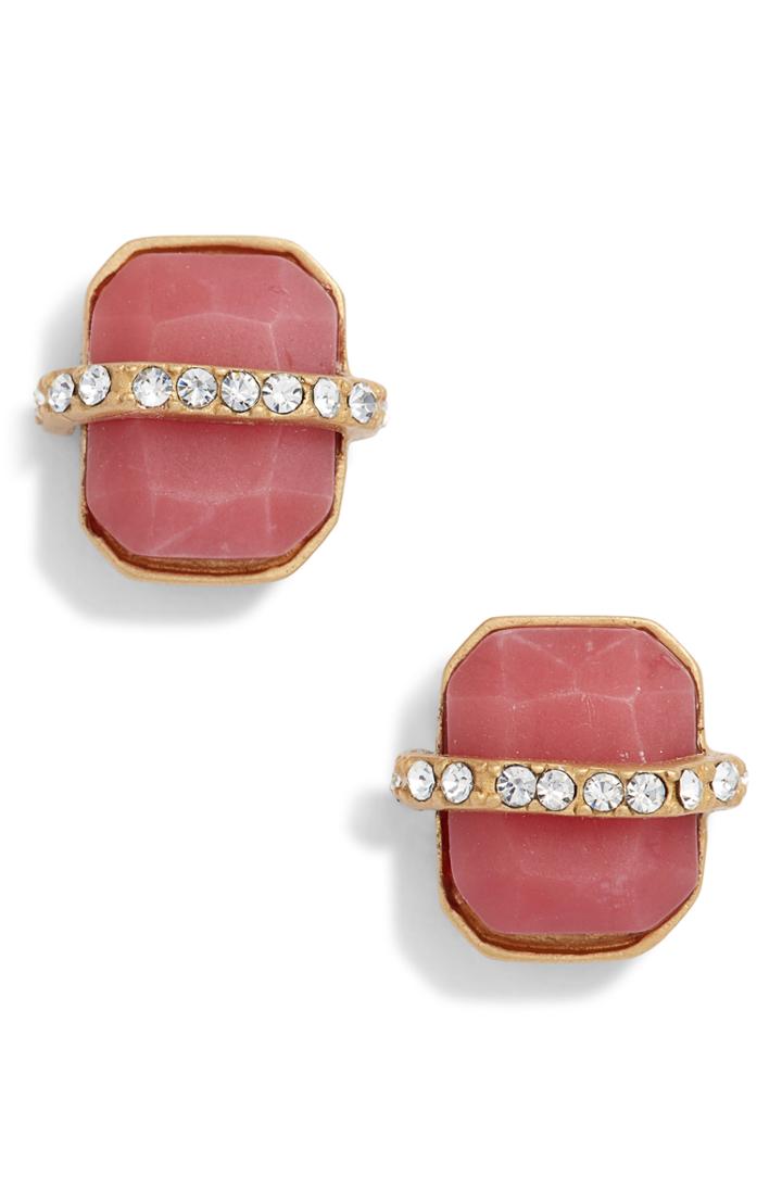 Women's Vince Camuto Trapped Semiprecious Stud Earrings