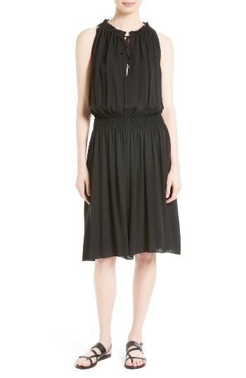 Women's Theory Ritah Silk Georgette Dress