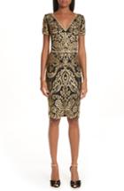 Women's Galvan Sequin Racerback Gown Us / 38 Fr - Metallic