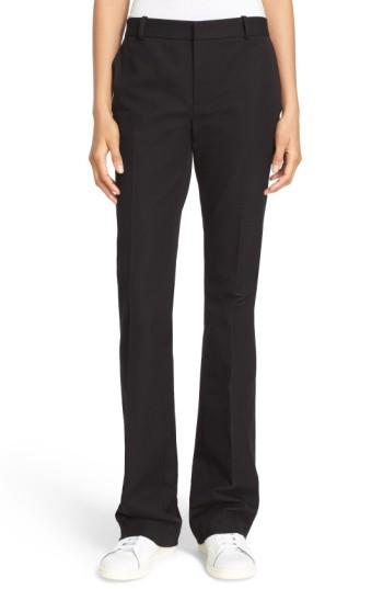 Women's Joseph 'rocket' Flare Leg Trousers Us / 36 Fr - Black