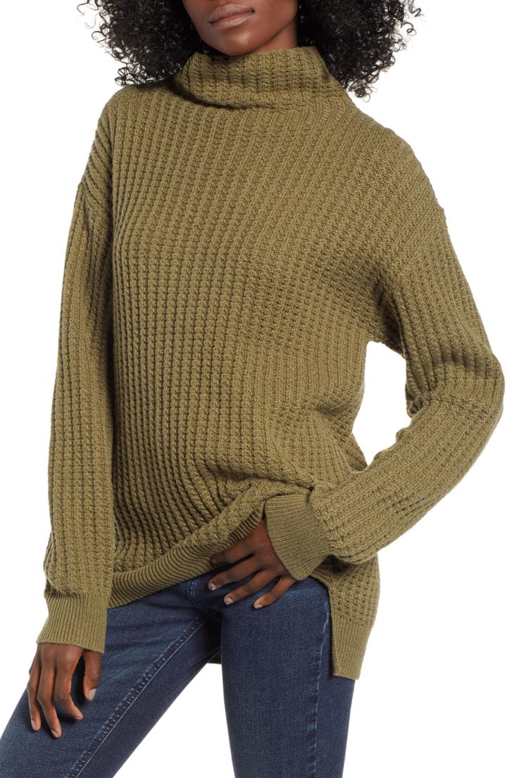 Women's Whistles Directional Ribbed Wool Sweater - Blue
