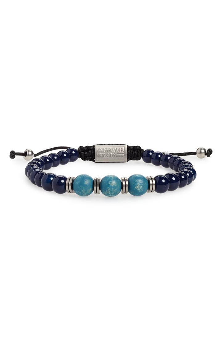 Men's Original Grain Mlb Yankees Stadium Bracelet