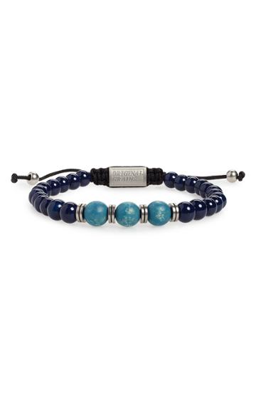 Men's Original Grain Mlb Yankees Stadium Bracelet