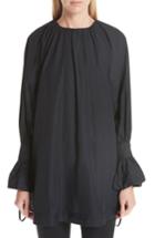 Women's Noir Kei Ninomiya Long Sleeve Blouse - Black