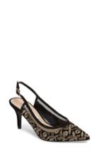 Women's Nina Tiphany Ii Slingback Pump M - Black