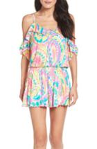 Women's Lilly Pulitzer Fenella Cold Shoulder Romper