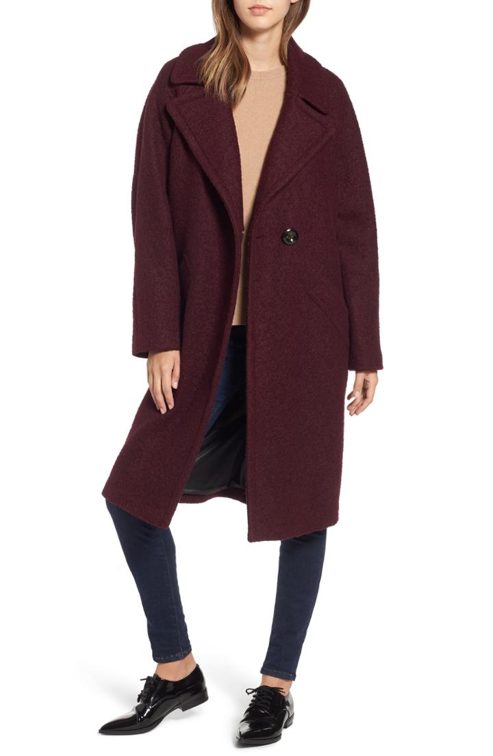 Women's Rachel Rachel Roy Oversize Collar Coat - Red