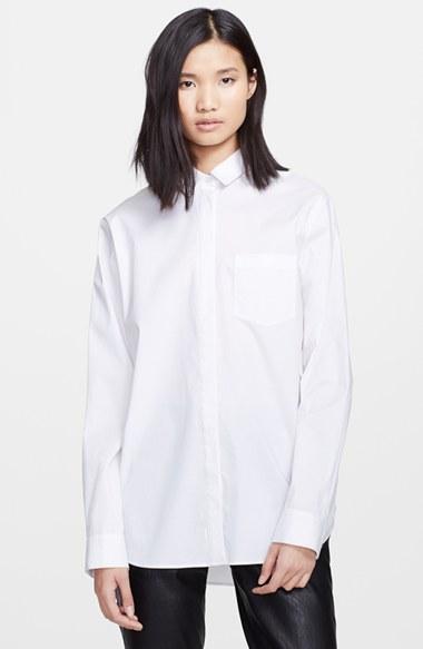 T By Alexander Wang Poplin Shirt