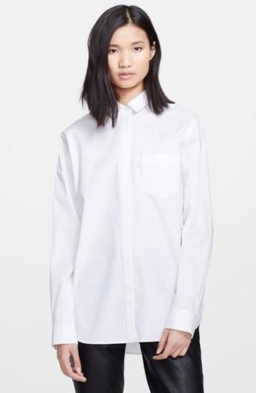 T By Alexander Wang Poplin Shirt