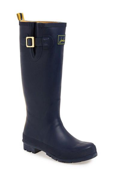 Women's Joules 'field Welly' Rain Boot M - Blue