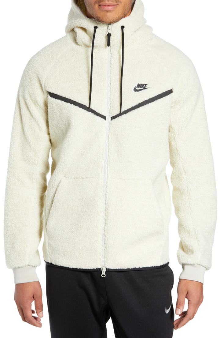Men's Nike Tech Icon Fleece Zip Hoodie R - Grey