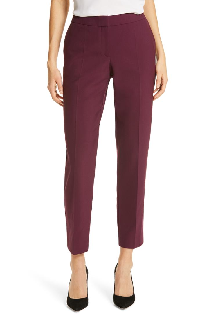 Women's Boss Straight Leg Pants - Purple