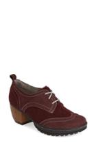 Women's Jambu 'san Francisco' Oxford Bootie (women) M - Red