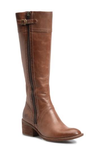 Women's B?rn Poly Riding Boot Regular Calf M - Beige