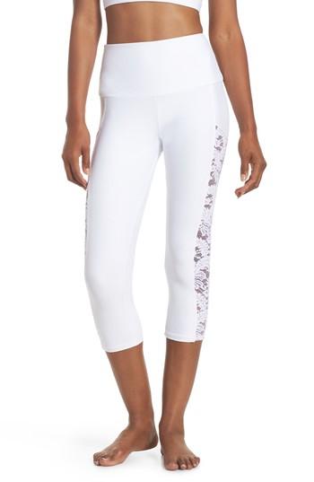 Women's Onzie High Waist Bridal Leggings - White