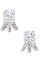 Women's Nordstrom Oval Stone & Pave Ear Jackets
