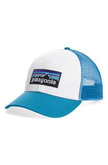 Men's Patagonia 'pg - Lo Pro' Trucker Hat - White