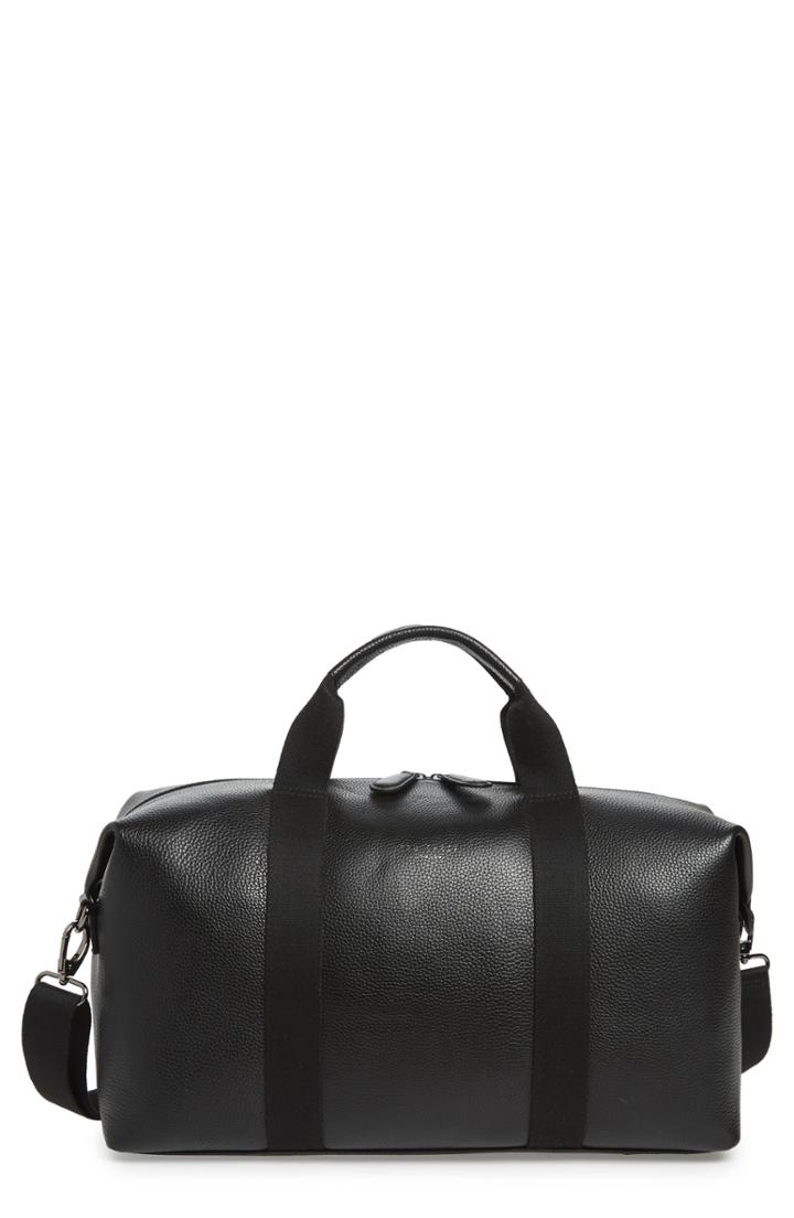 Men's Ted Baker London Holding Leather Duffel Bag -