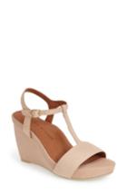 Women's L'amour Des Pieds'idelle' Platform Wedge Sandal M - Beige