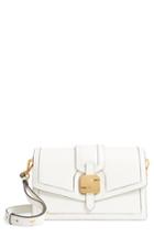 Serapian Milano Medium 1972 Leather Shoulder Bag - White