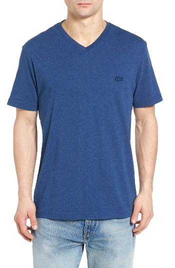 Men's Lacoste V-neck T-shirt (s) - Blue