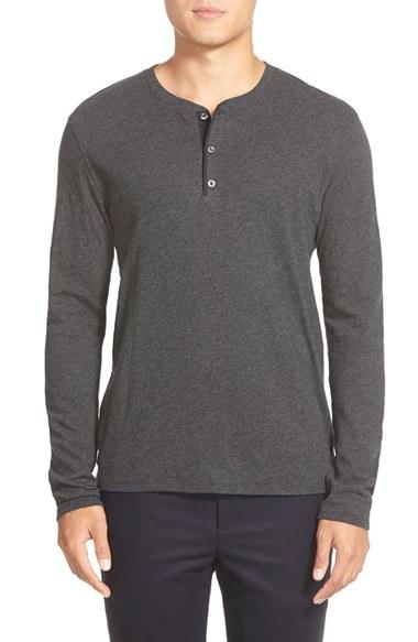 Men's Vince Long Sleeve Henley