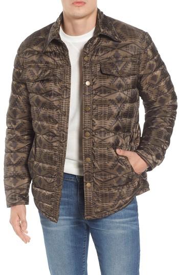 Men's Pendleton Moab Water Resistant Down Shirt Jacket