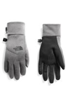 Women's The North Face E-tip Gloves - Grey