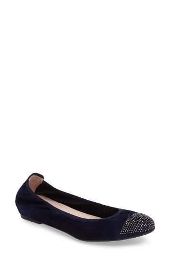 Women's Patricia Green 'starr' Studded Ballet Flat M - Blue