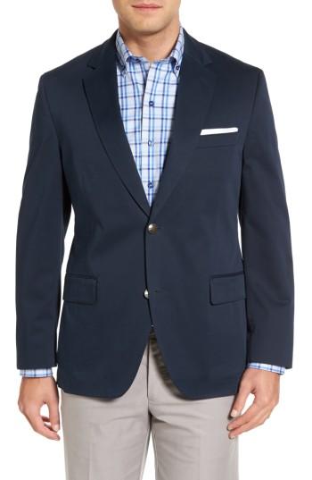 Men's Kroon Mathis Classic Fit Stretch Cotton Blazer R - Blue