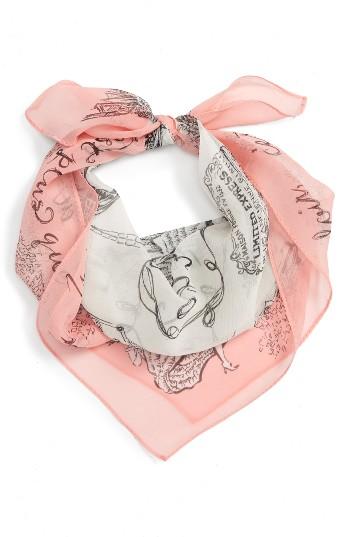 Women's Echo Joie De Vivre Square Silk Scarf