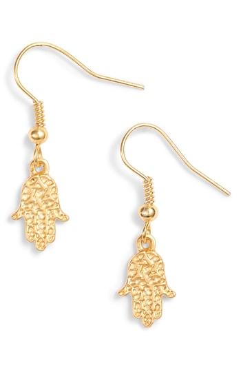 Women's Ten79la Hamsa Drop Earrings