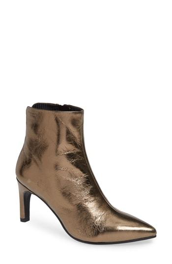 Women's Vagabond Whitney Pointy Toe Bootie Us / 36eu - Metallic