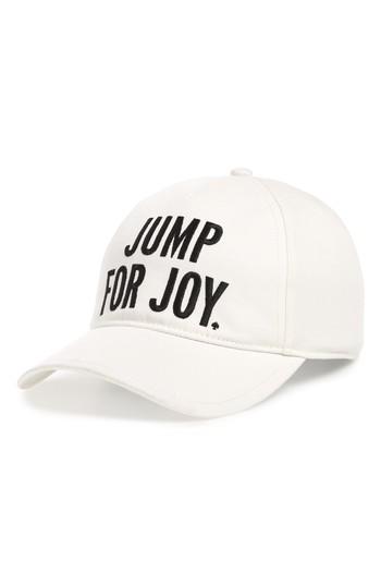 Women's Kate Spade New York Jump For Joy Cap - White