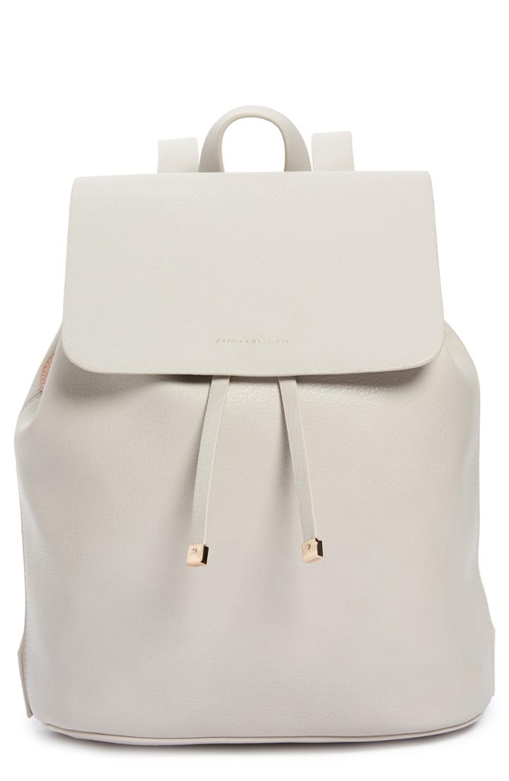 Estella Bartlett Milcote Faux Leather Backpack - Grey