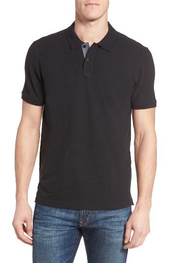 Men's Nordstrom Men's Shop Washed Slub Knit Polo