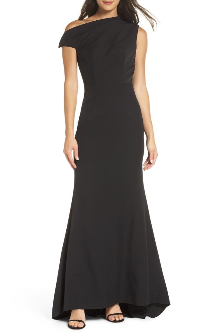 Women's Jarlo Carmel One-shoulder Gown