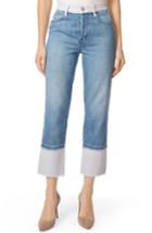Women's J Brand Wynne High Waist Crop Straight Leg Jeans - Blue