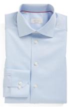 Men's Eton Contemporary Fit Twill Dress Shirt .5 - Blue