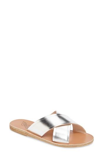Women's Ancient Greek Sandals Thais Slide Sandal Us / 36eu - Black