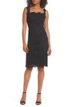 Women's Nsr Amy Lace Sheath Dress - Black