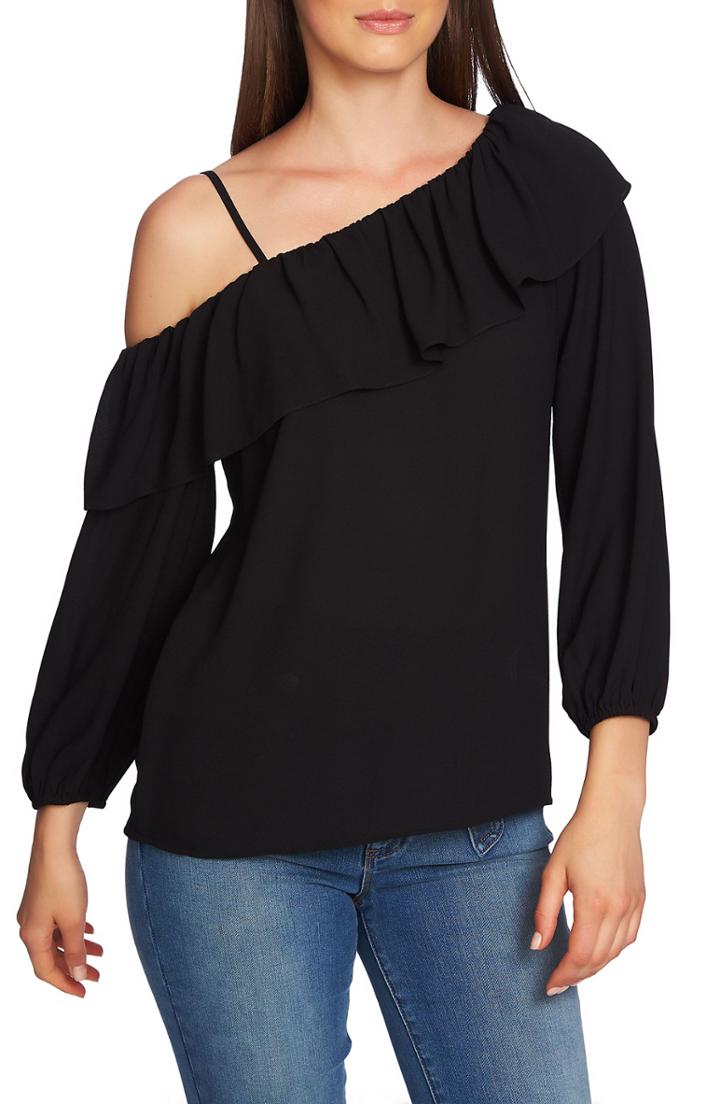 Women's Michael Michael Kors Eden Rose Crepe Blouse - Red