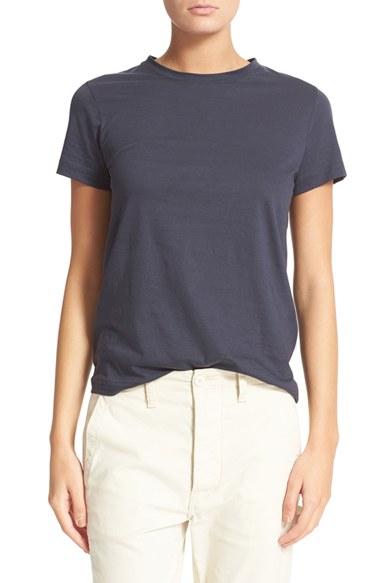 Women's Vince Pima Cotton Tee - Blue